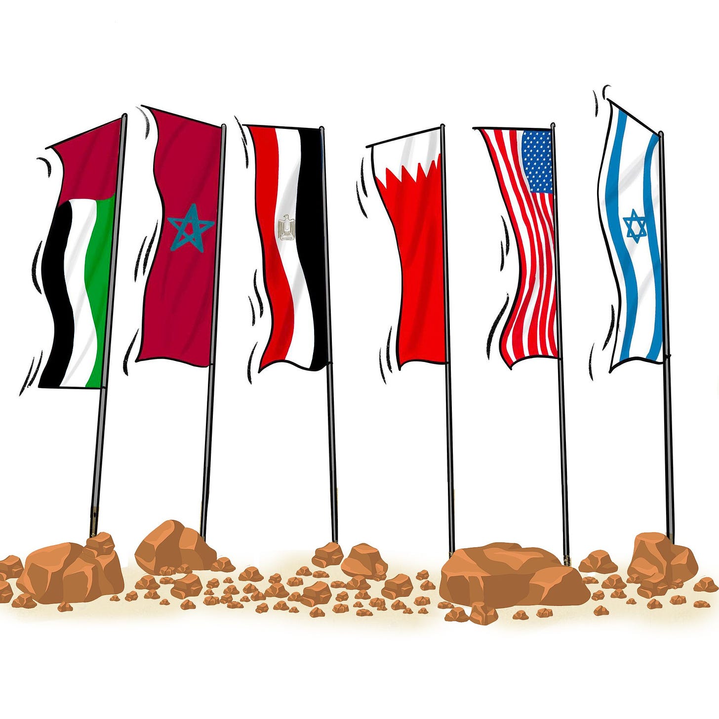 A New Diplomatic Era: 5 Days. 6 Countries. No Palestinians.