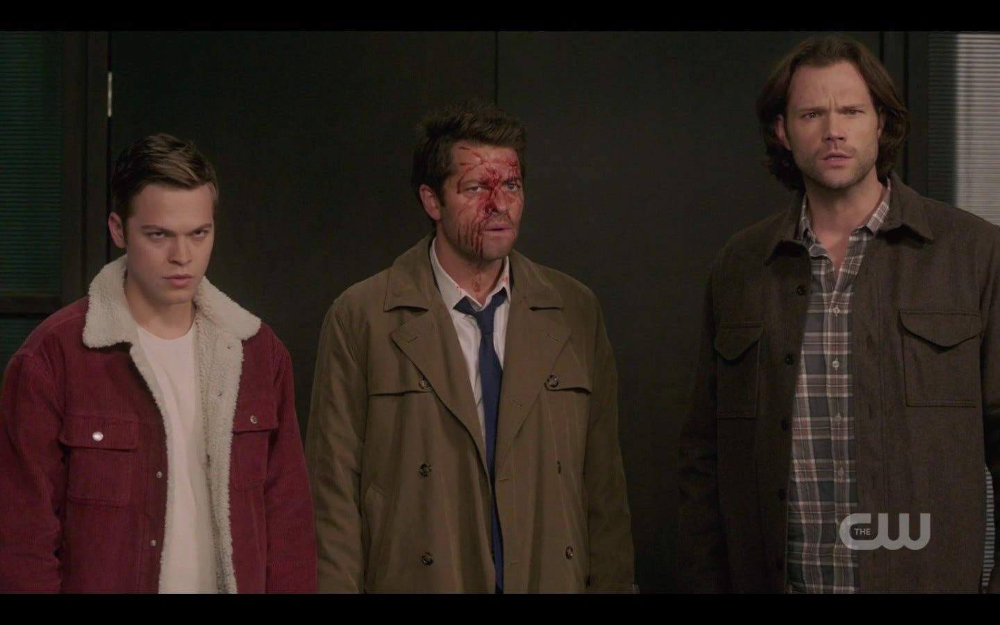 jack castiel sam winchester realize dean is evil spn 1409