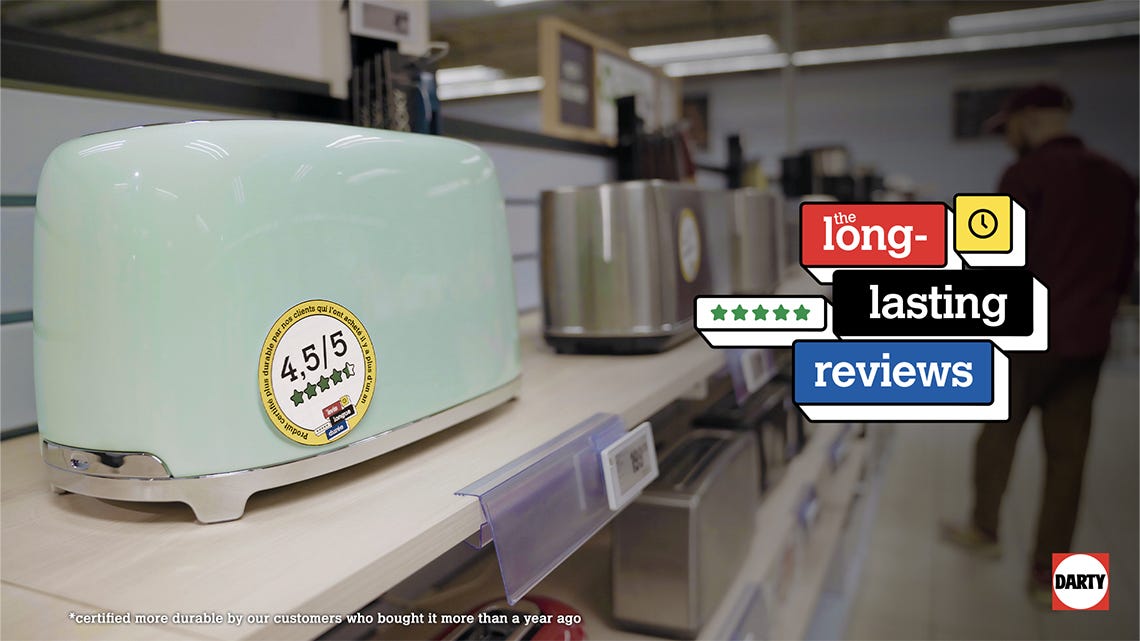 With the "Long lasting reviews", Darty revolutionizes online reviews and  continues its commitment to enlighten its customers' choices. - Publicis  Groupe - France