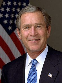 George W. Bush's official portrait, 2003