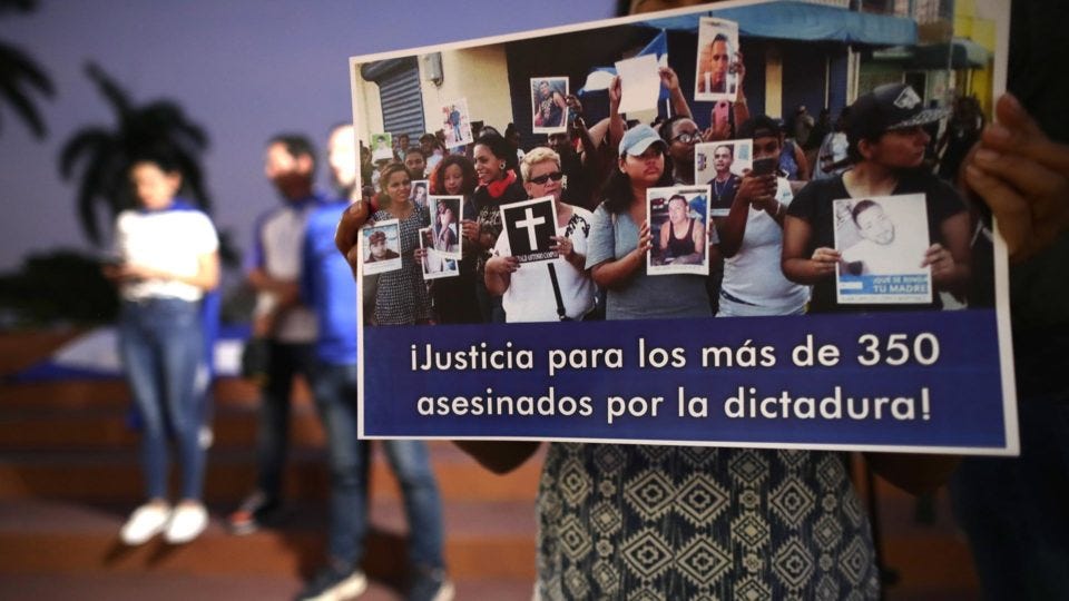 Nicarágua-manifestações