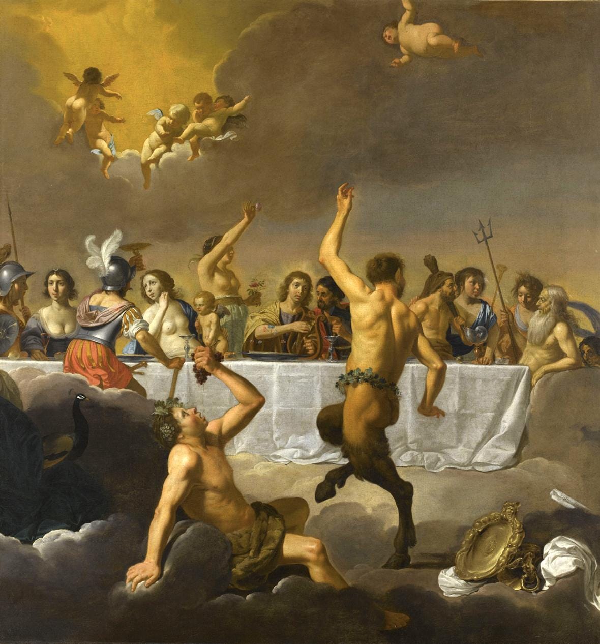 Feast of the Gods by Dutch artist Jan van Bijlert. Photo: Wikimedia