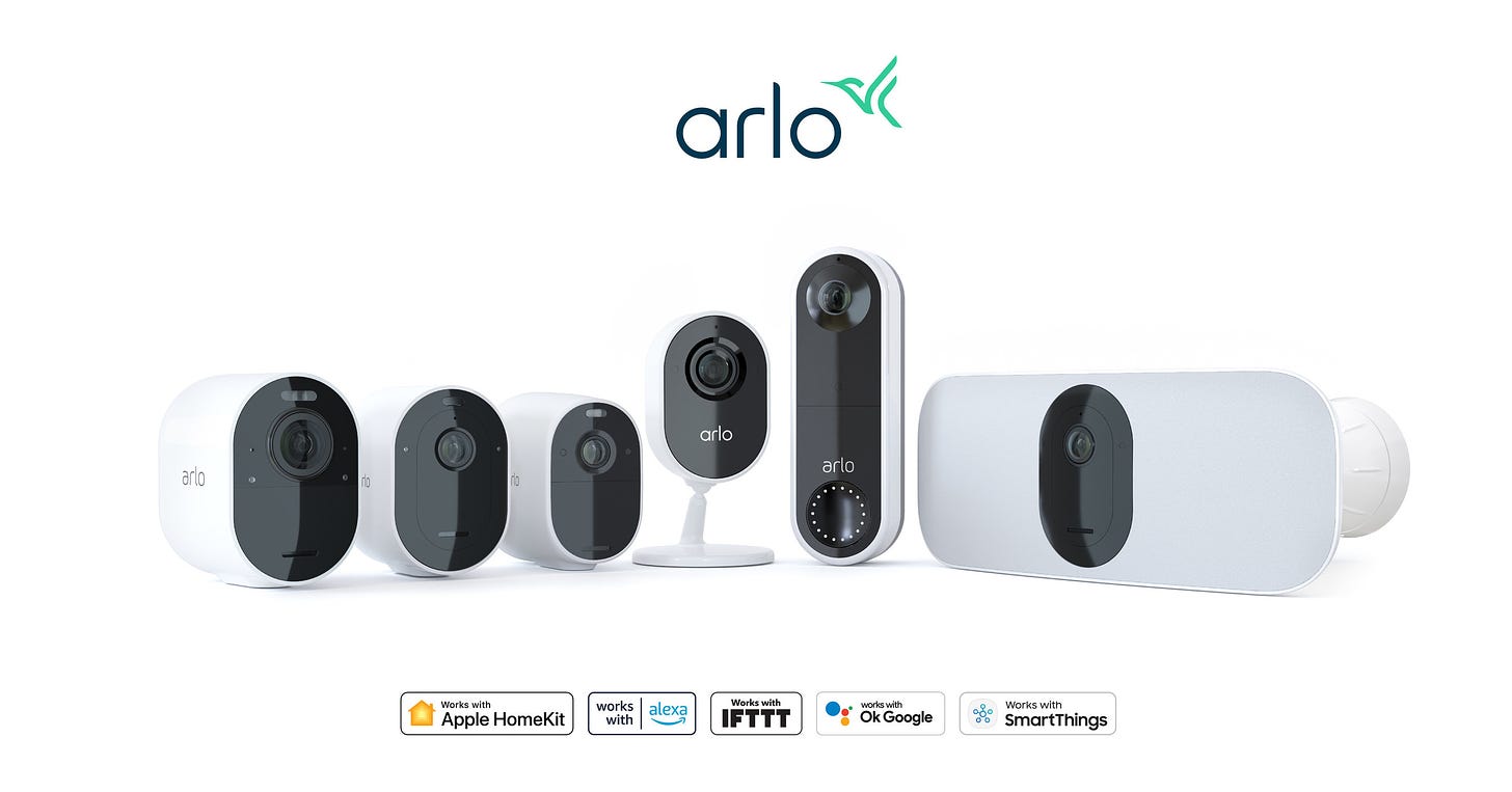 Arlo Offers Comprehensive Third-Party Compatibility With Amazon, Apple,  Google, Samsung, And Others For Seamless Smart Home Security Experience