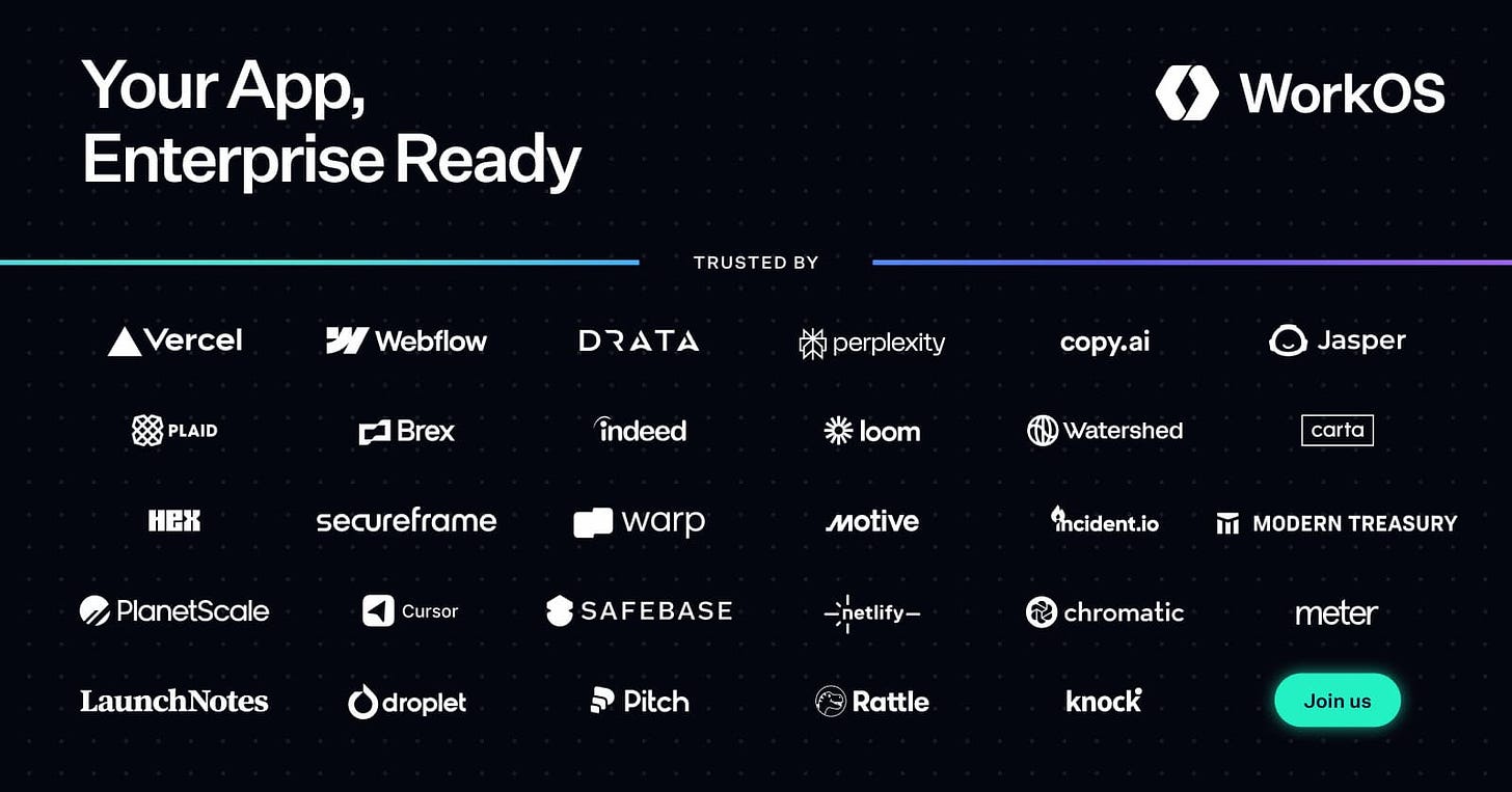 WorkOS: enterprise-grade auth in minutes