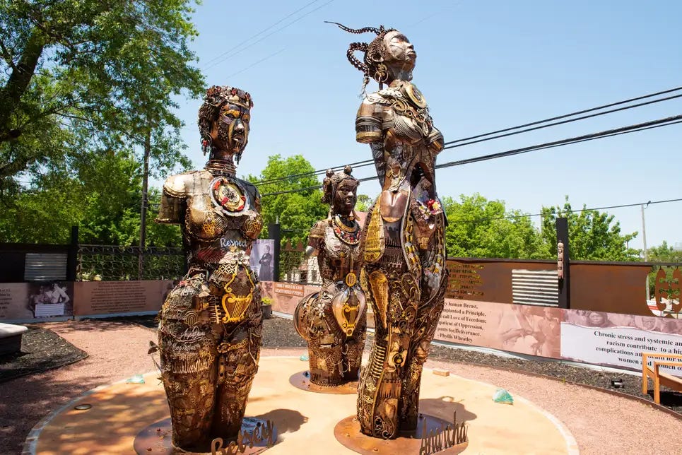Artist Michelle Browder Is Soon to Open A Museum and Clinic in Honor of The  "Mothers of Gynecology" - America's Black Holocaust Museum