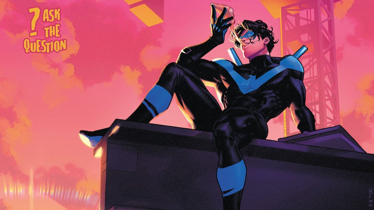 ASK...THE QUESTION: Has Dick Grayson Ever Put the Robin Suit Back On? | DC