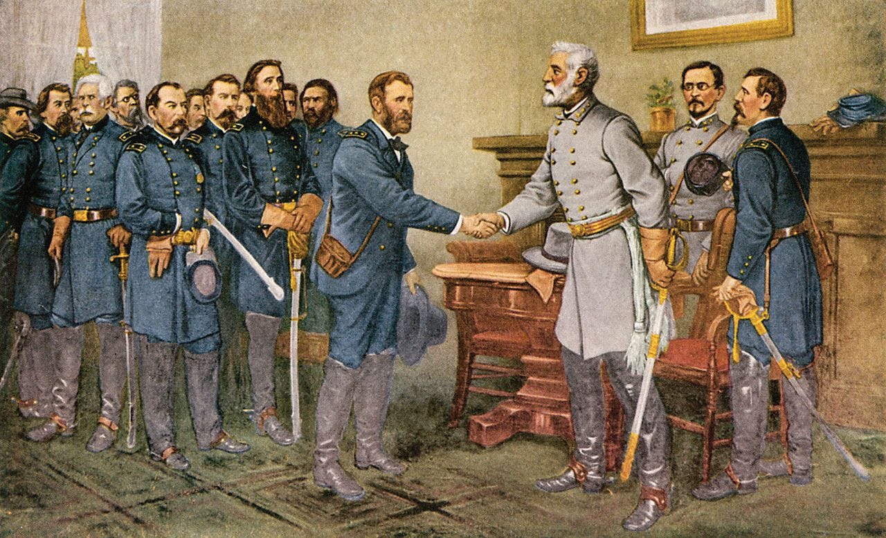 Lee Surrenders to Grant