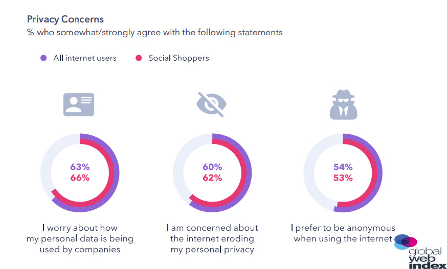 Social Shoppers Privacy Concerns, 2019