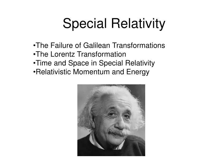 PPT - Special Relativity PowerPoint Presentation, free download - ID ...