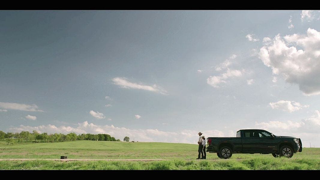 Wide shot of Jared Padalecki Cassie spotting black box ticking sounds 3.5 Walker.