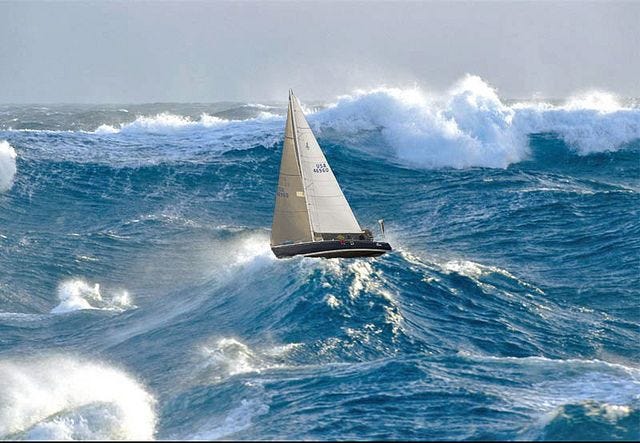 FB PHOTO SAILING ROUGH SEAS | Sailing, Sailing yacht, Yacht boat