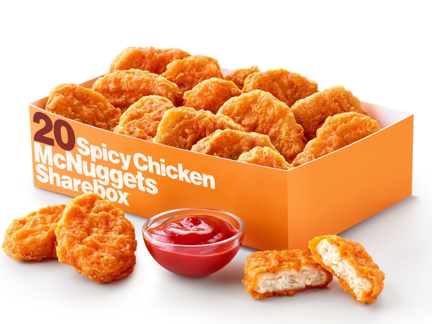 McDonald's Spicy Chicken Nuggets Are Not Spicy Chicken Nuggets - Eater  London