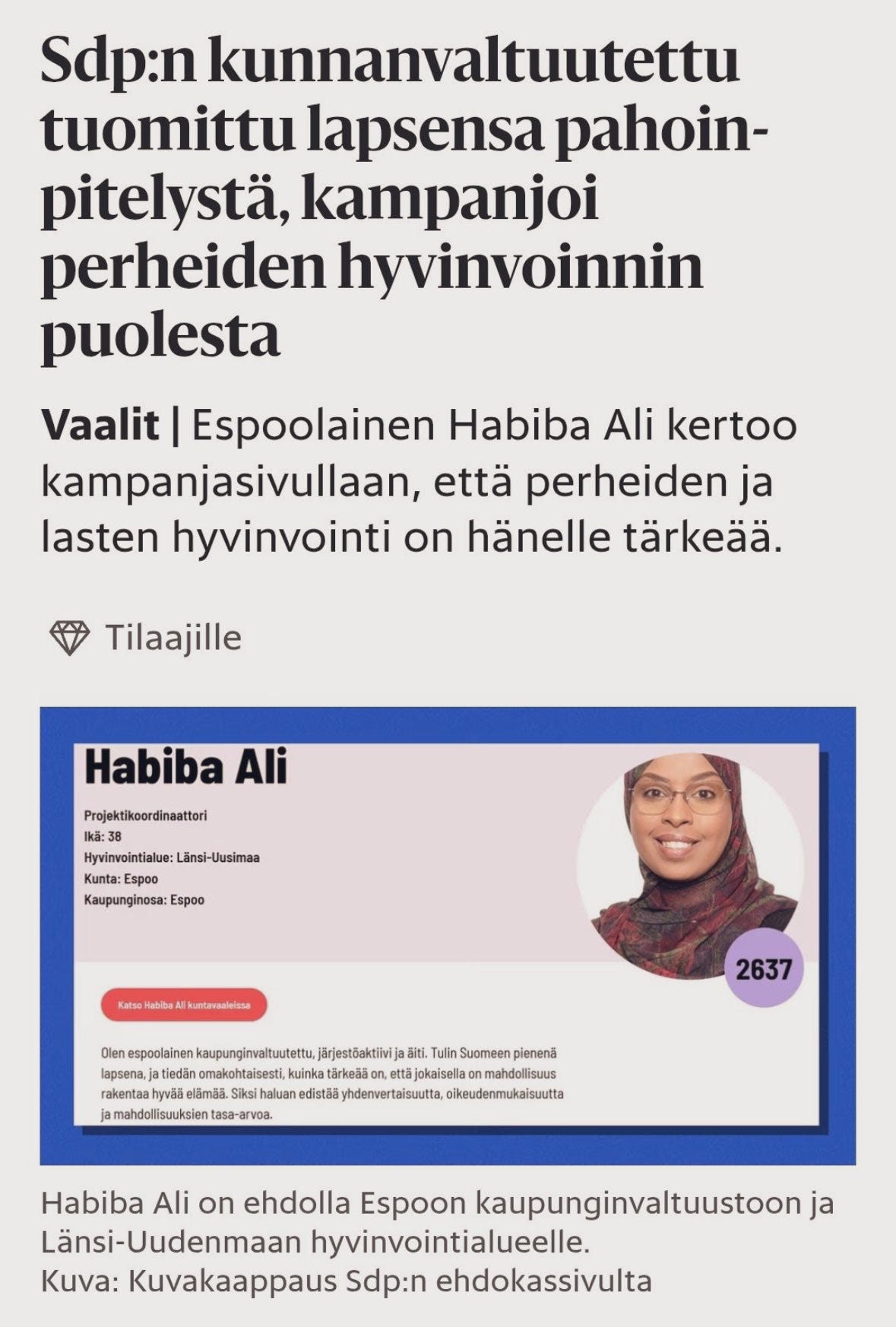 "‘Perheiden hyvinvoinnilla’ kampanjoinut islamisti on tunnettu lastensa pahoinpitelijä, ja hänen tekonsa eivät nähtävästi häirinneet häntä äänestäviä muita muslimeja, joiden kasvatusmetodit vastaavat hänen toimiaan. Ne ovat osa islamilaista ‘kasvatusta’ traumatisoituneille lapsille, jotka jatkossa ajautuvat hyvin varmasti jihadistiseen katujengitoimintaan. "‘Perheiden hyvinvoinnilla’ kampanjoinut islamisti on tunnettu lastensa pahoinpitelijä, ja hänen tekonsa eivät nähtävästi häirinneet häntä äänestäviä muita muslimeja, joiden kasvatusmetodit vastaavat hänen toimiaan. Ne ovat osa islamilaista ‘kasvatusta’ traumatisoituneille lapsille, jotka jatkossa ajautuvat hyvin varmasti jihadistiseen katujengitoimintaan.
