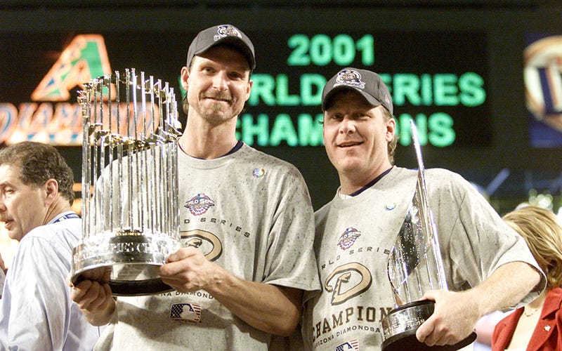 Fans reminisce about 2001 Arizona Diamondbacks' World Series win