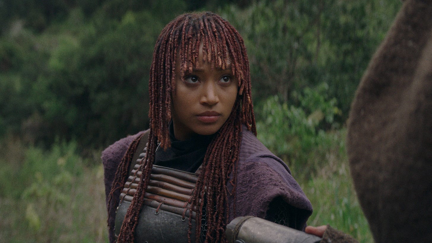 Amandla Stenberg plays the lead role in The Acolyte