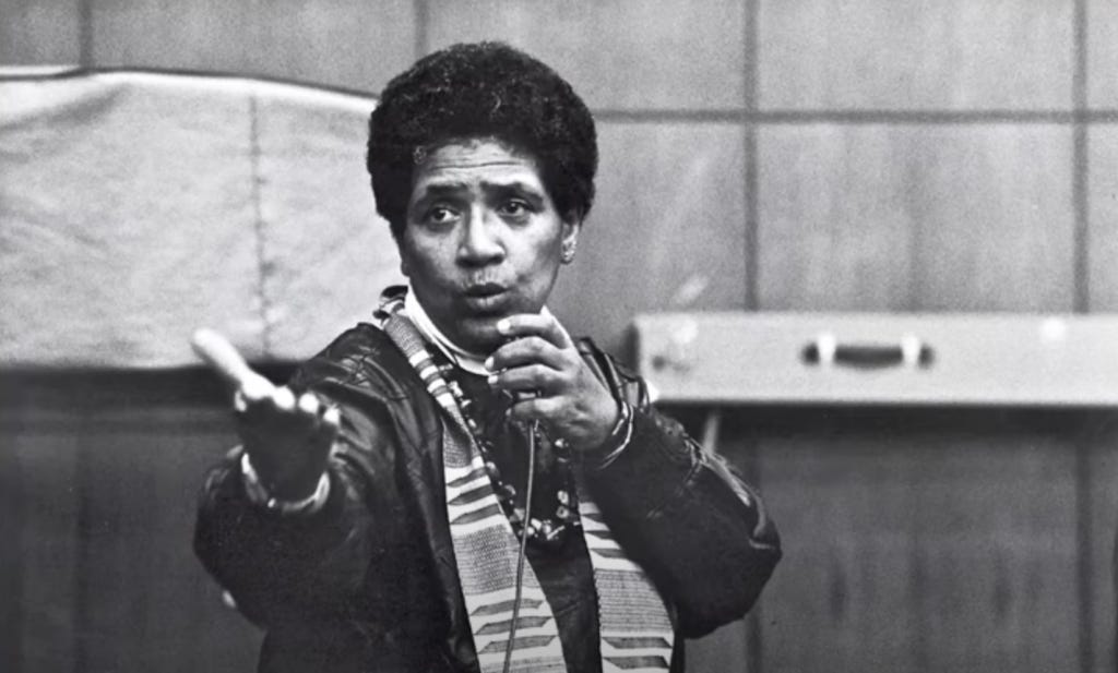 Audre Lorde Reads "Uses of the Erotic" - Our Bodies Ourselves Today
