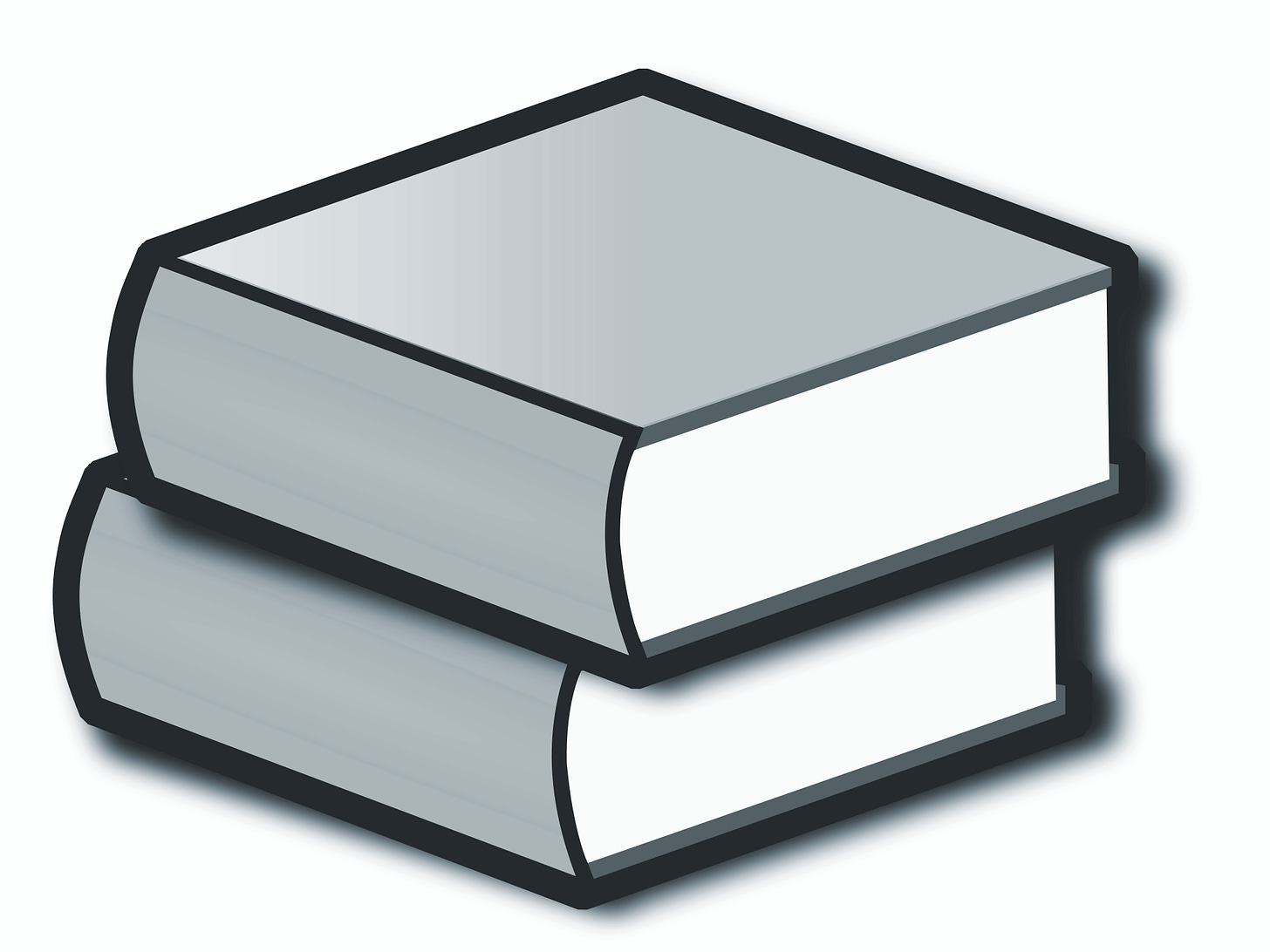 File:2 books silver.png - Wikimedia Commons