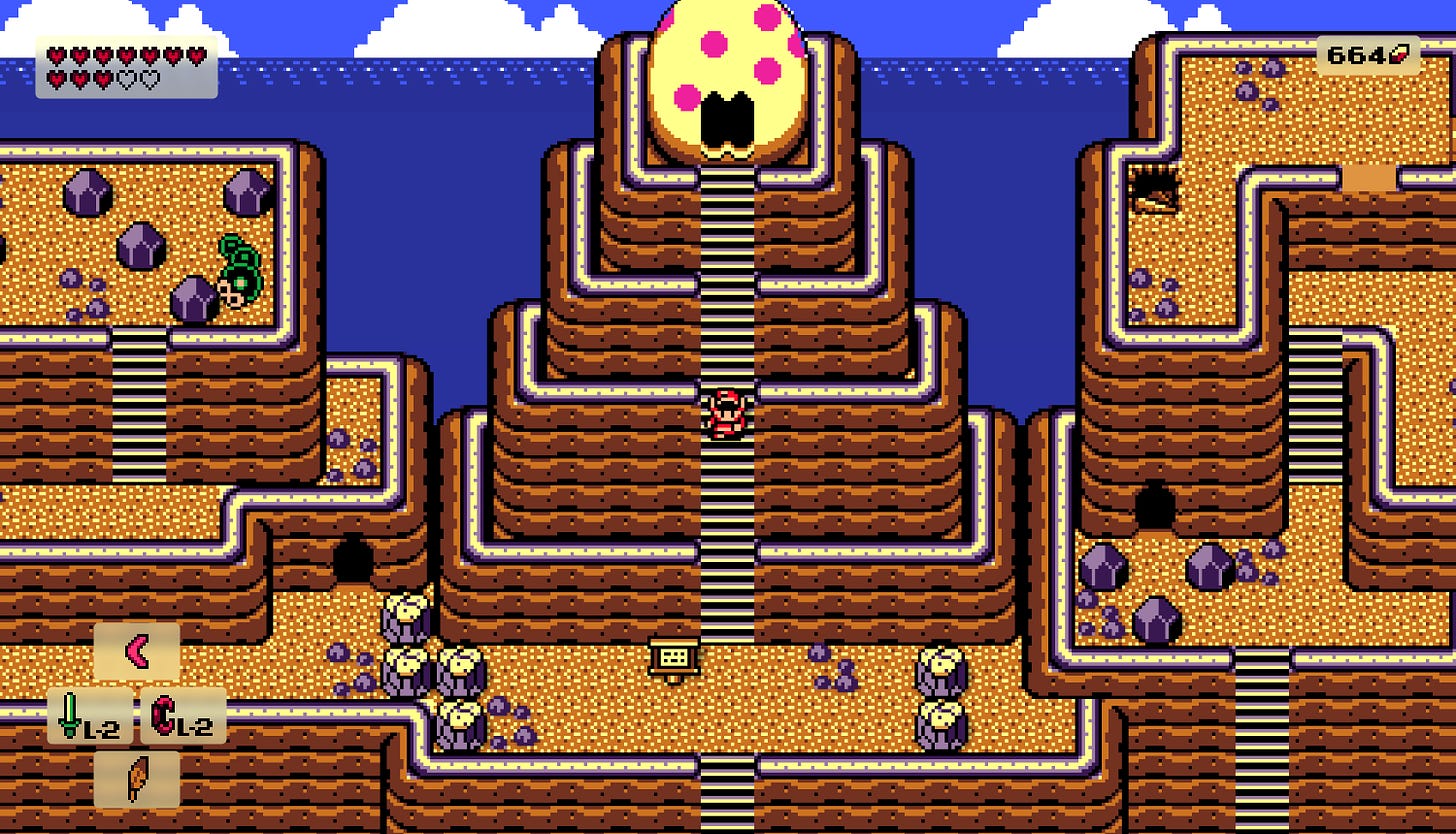 Screenshot of Link's Awakening DXHD