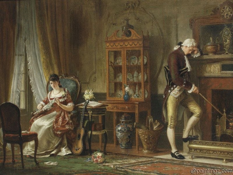 Rejection by William Bromley, III Reproduction Painting for Sale