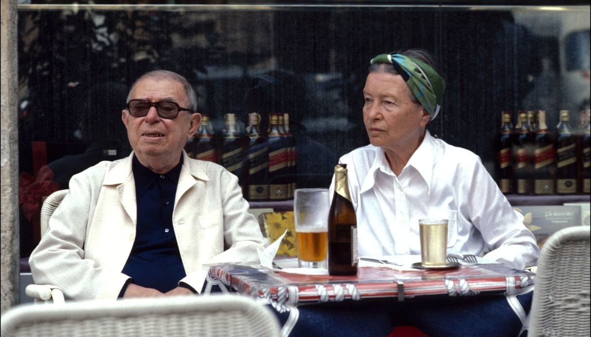 Simone de Beauvoir e Jean-Paul Sartre: la storia di un amore libero e  rivoluzionario