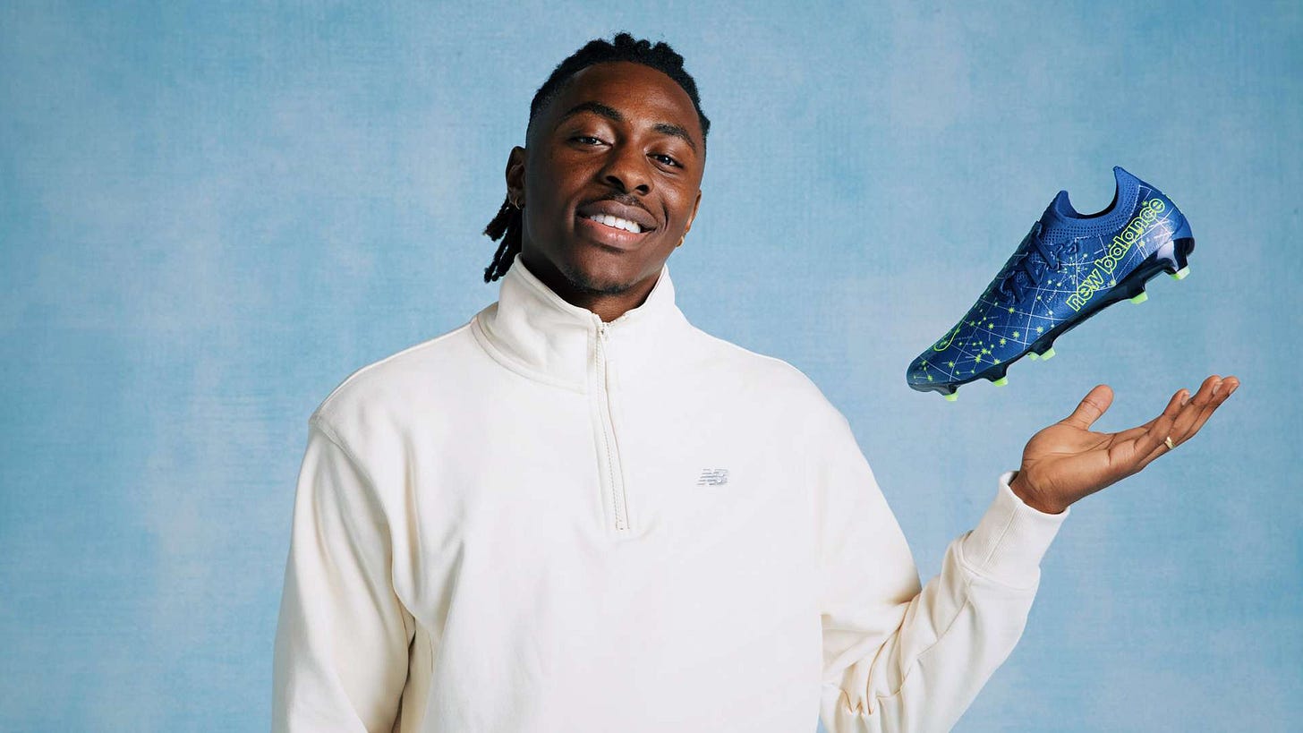 Eberechi Eze and New Balance release release limited edition Starraiser  Furon v7 boots | Goal.com UK