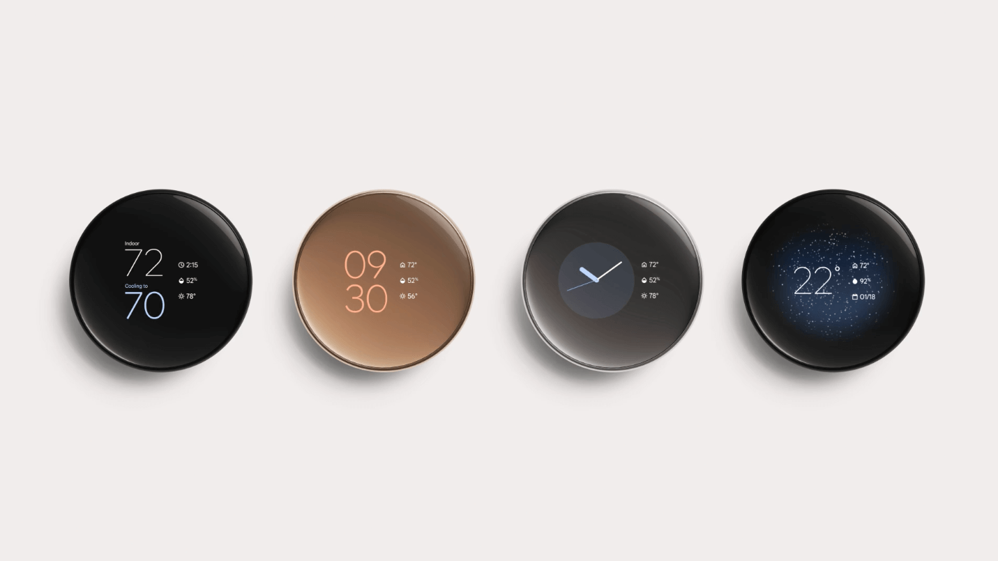 Google's New Nest Learning Thermostat Has Gemini AI