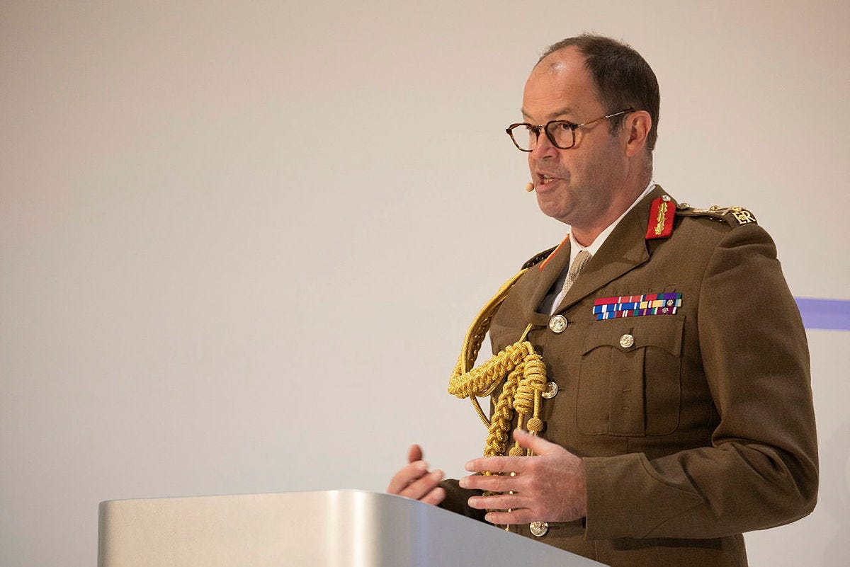 General Sir Patrick Sanders appointed new Chief of the General Staff –  Conservative Post
