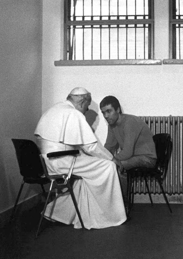 Mehmet Ali Ağca With The Pope