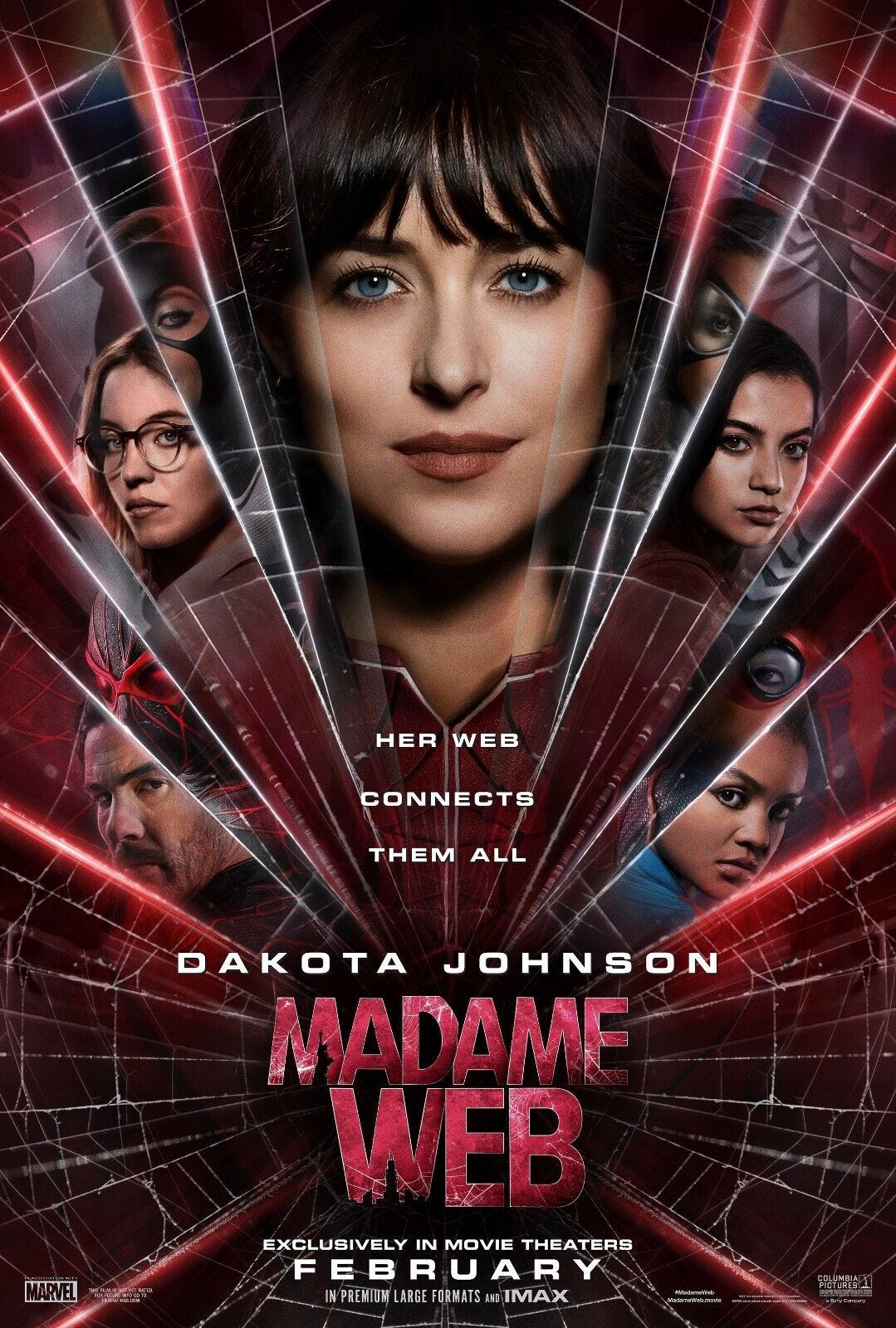 Madame Web movie poster (b) - 11" x 17" - Dakota Johnson - Picture 1 of 1