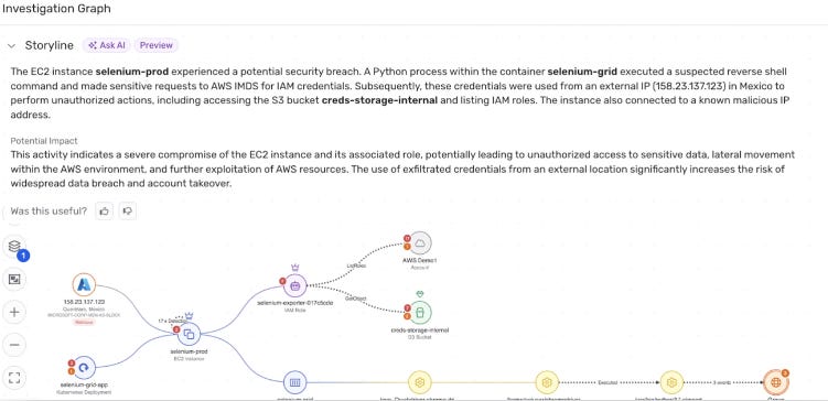 Wiz Defend Custom Detection Rules Interface
