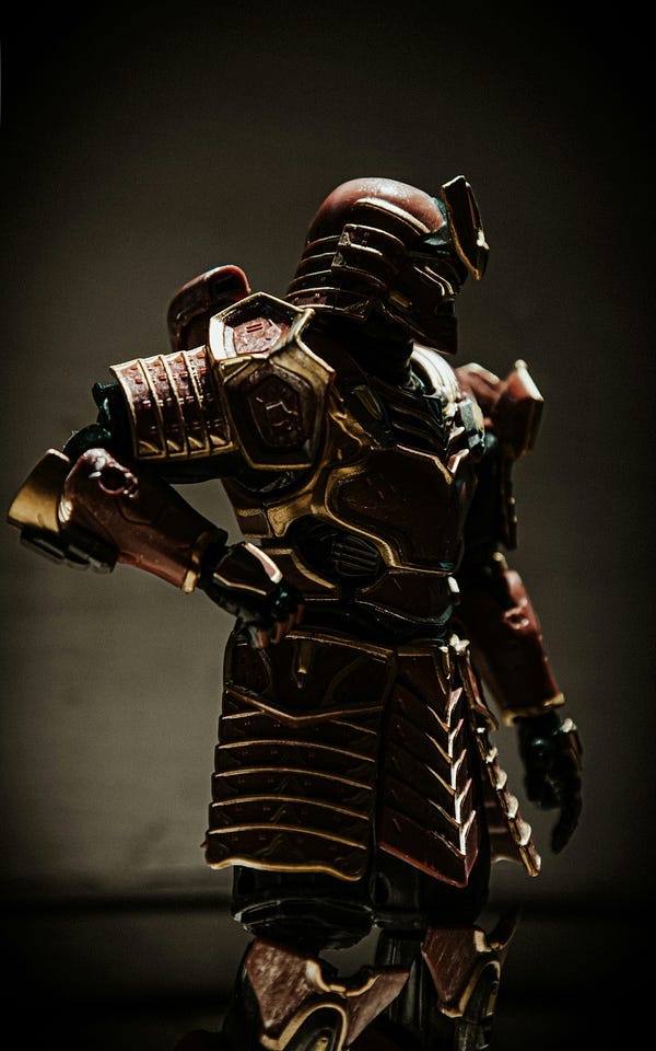 Samurai standing Samurai standing