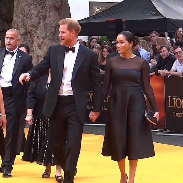 File:The Duke and Duchess of Sussex at The Lion King European premiere 02.jpg