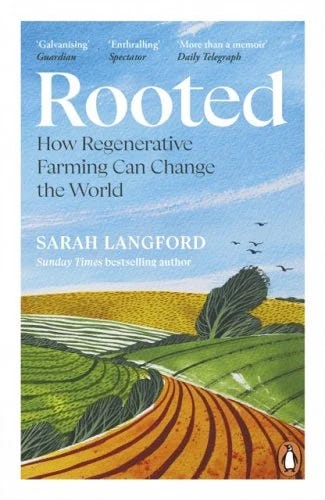 Cover of the book Rooted: How Regenerative Farming Can Change the World 