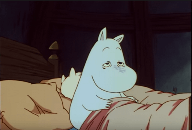 r/Moomins - cartoon of a white animal