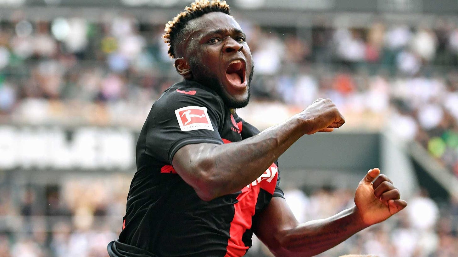 Leverkusen's Boniface strikes to snatch draw with Dortmund