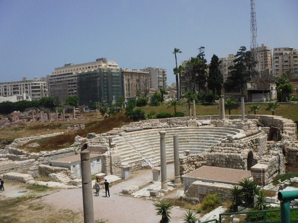 Amphitheatre in Alexandria