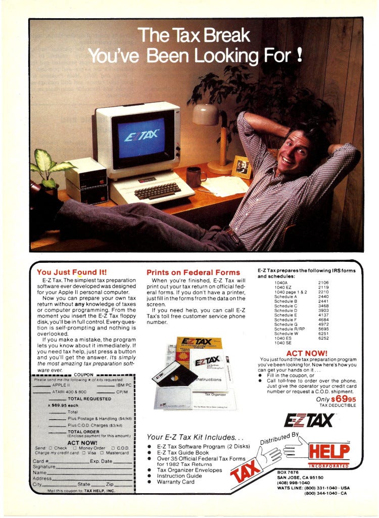 From the April 1983 issue of Creative Computing magazine