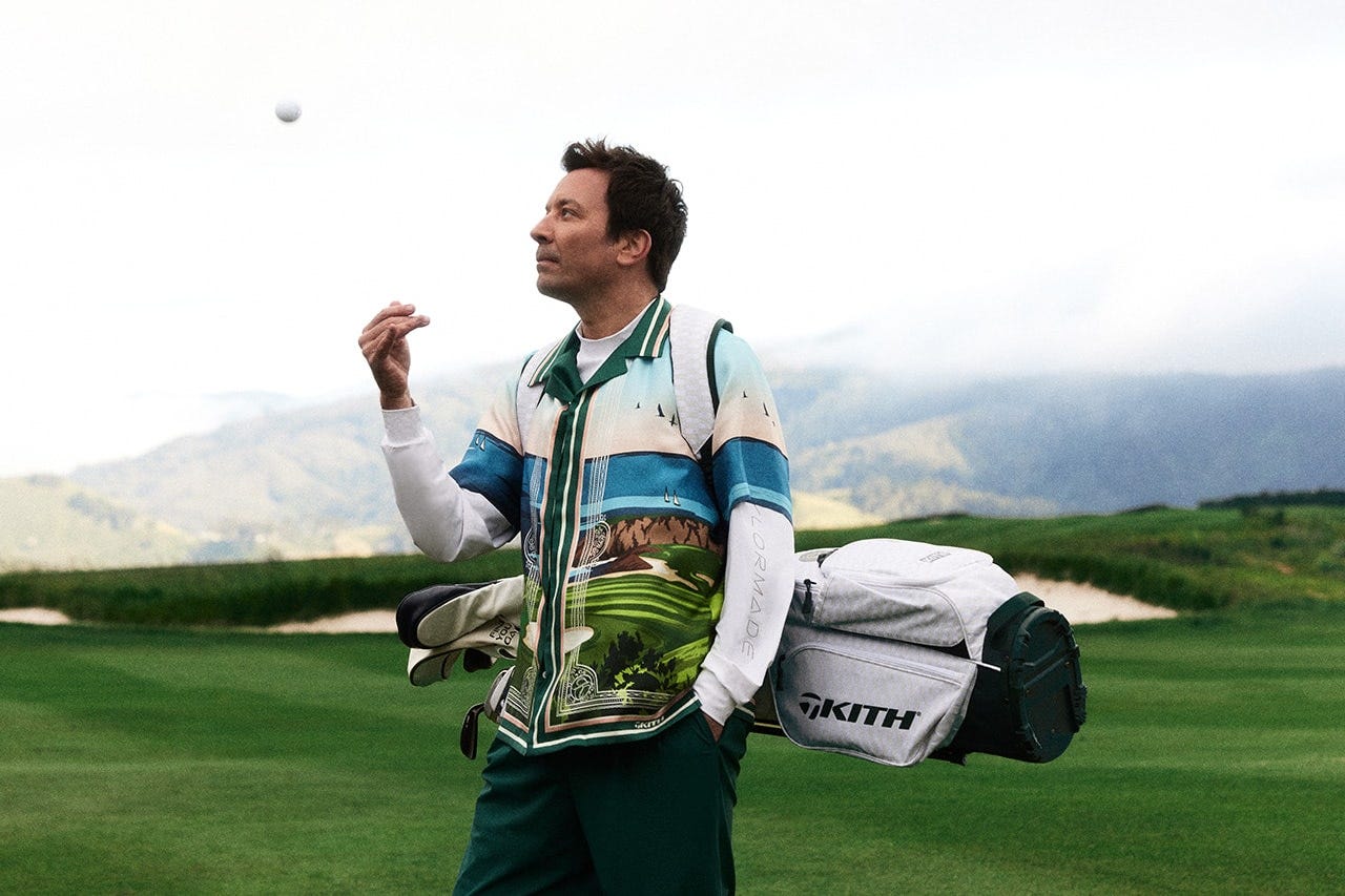 Jimmy Fallon Stars in Kith and TaylorMade's Second Collaboration | Hypebeast