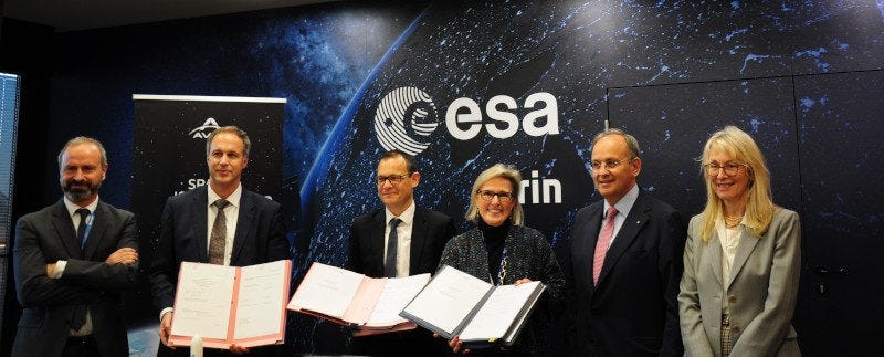 Launch Contract for Sentinel Satellites Signed