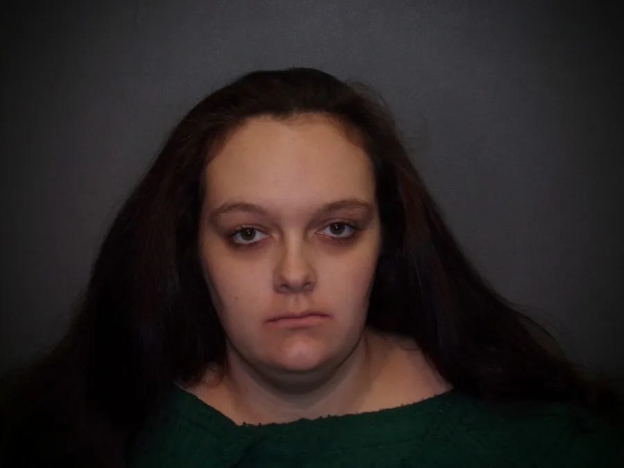 <em>Mugshot of Tori Huggins, courtesy of the Wood County Sheriff’s Office</em>