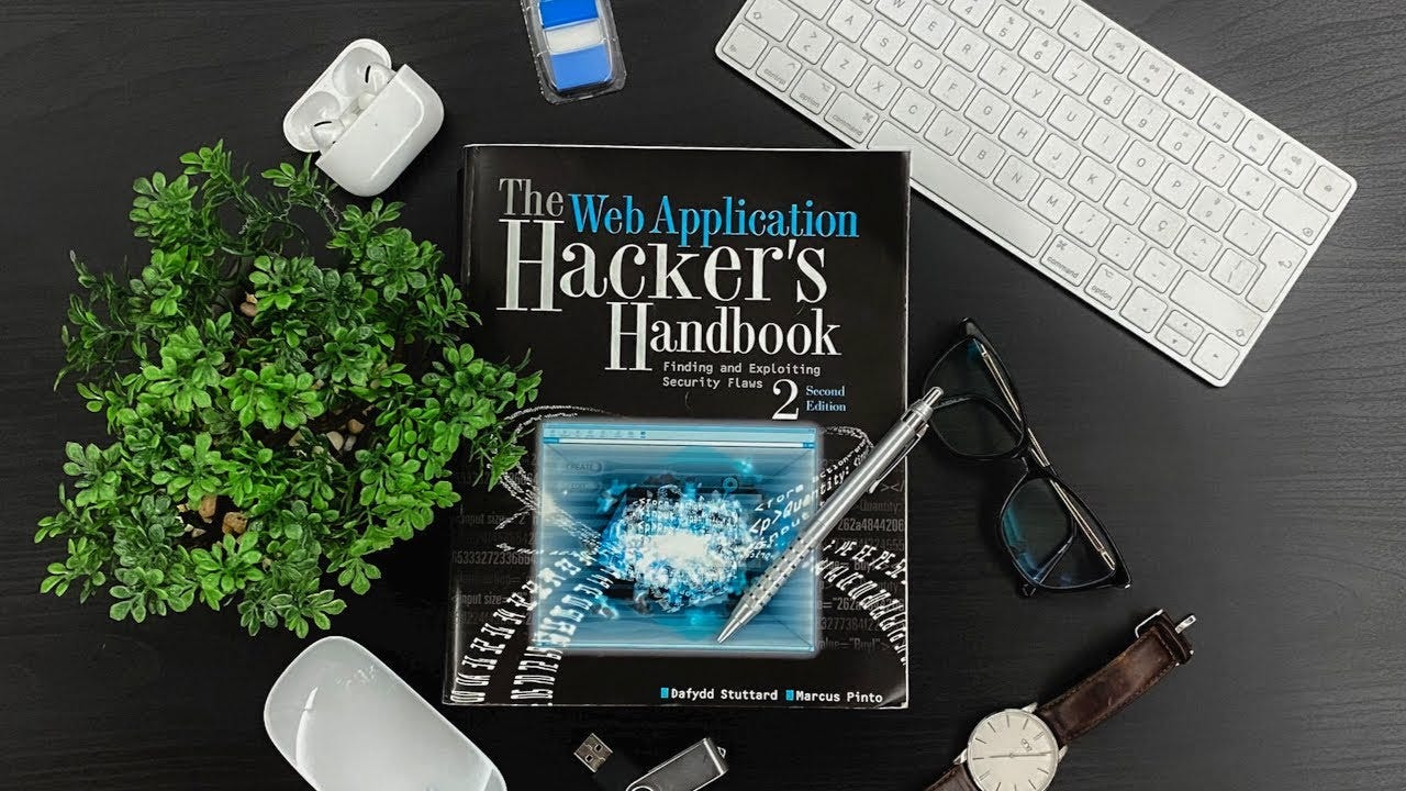 Cybersecurity Books - The Web Application Hacker's Handbook - YouTube