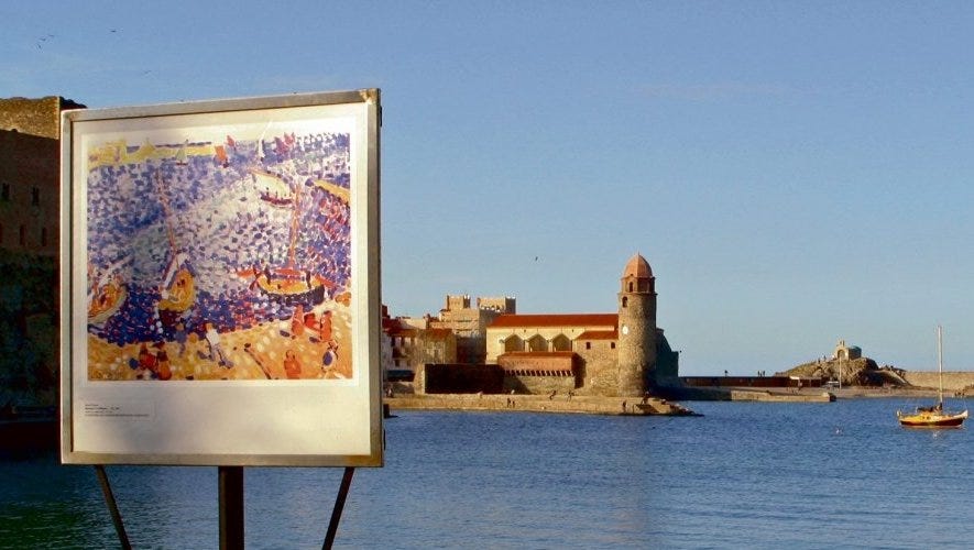 Collioure Les hauts de la cité des peintres dévoilent un paysage de toute  beauté - midilibre.fr