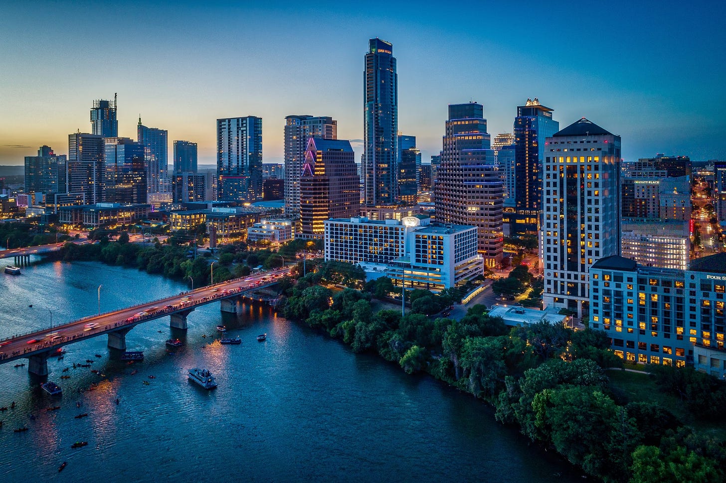 Austin, Texas Skyline At Sunset | Sendero Consulting