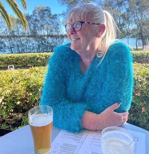 Sharon Gordon, 60, from Campbelltown in Sydney 's south-west, was travelling on flight QR908 from Doha when she started gasping midway through the 14-hour journey
