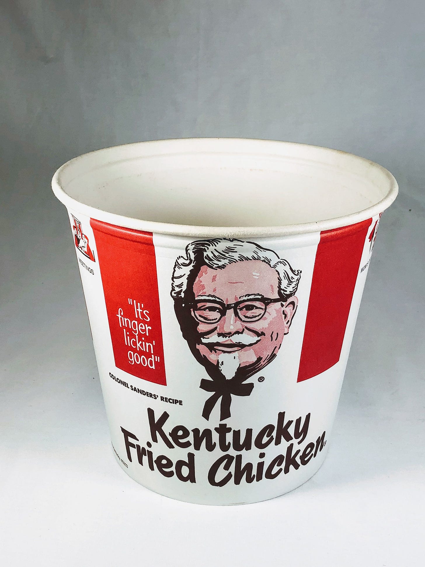 Vintage Kentucky Fried Chicken Bucket KFC NOS No Lid | Etsy | Chicken ...