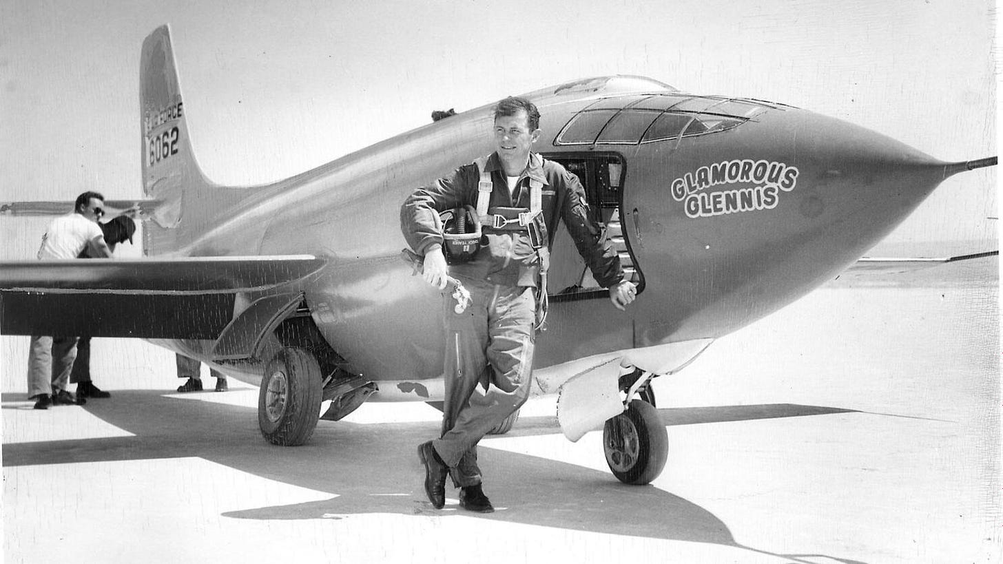 Chuck Yeager, first man to break sound barrier, has died - Los Angeles Times