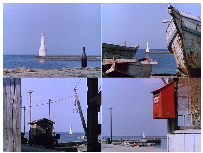 Opening Four Shots of Yasujiro Ozu’s “Floating Weeds” (1959)