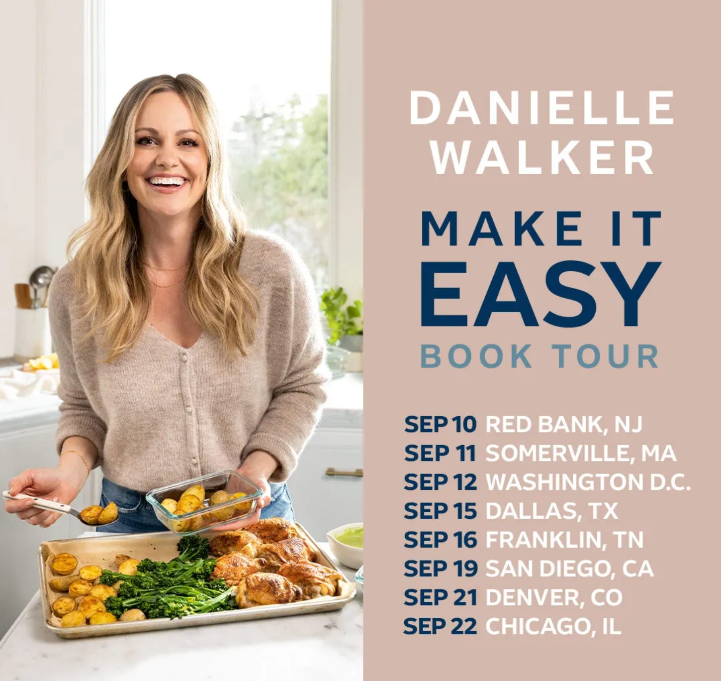 Make It Easy Book Tour Dates 