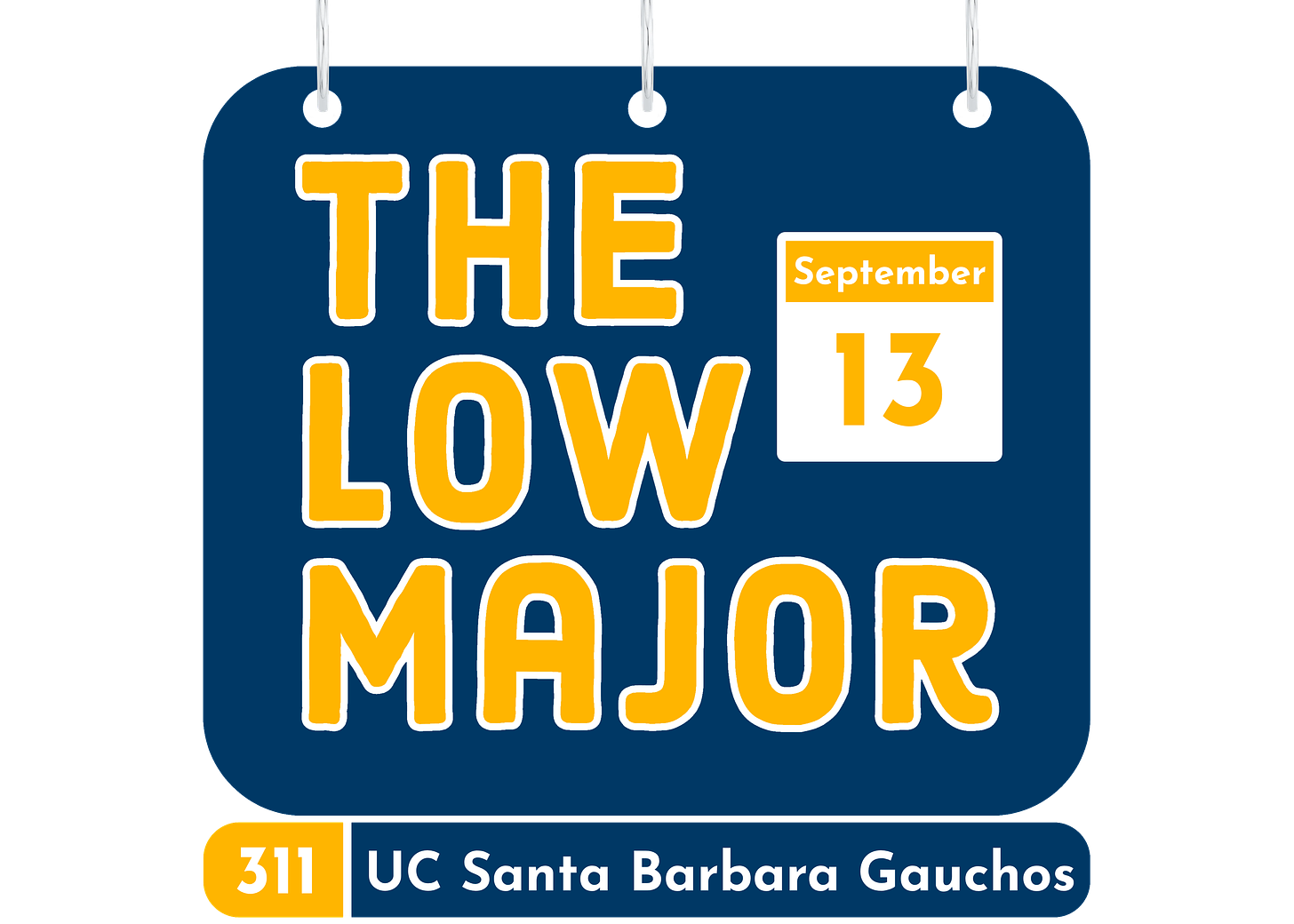 Name-a-Day Calendar UC Santa Barbara logo
