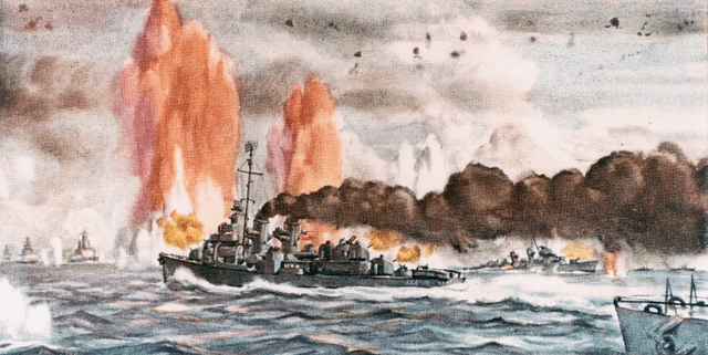 r/WorldOfWarships - On this day, 75 years ago, Taffy 3 fought Kurita’s forces in the Battle off Samar